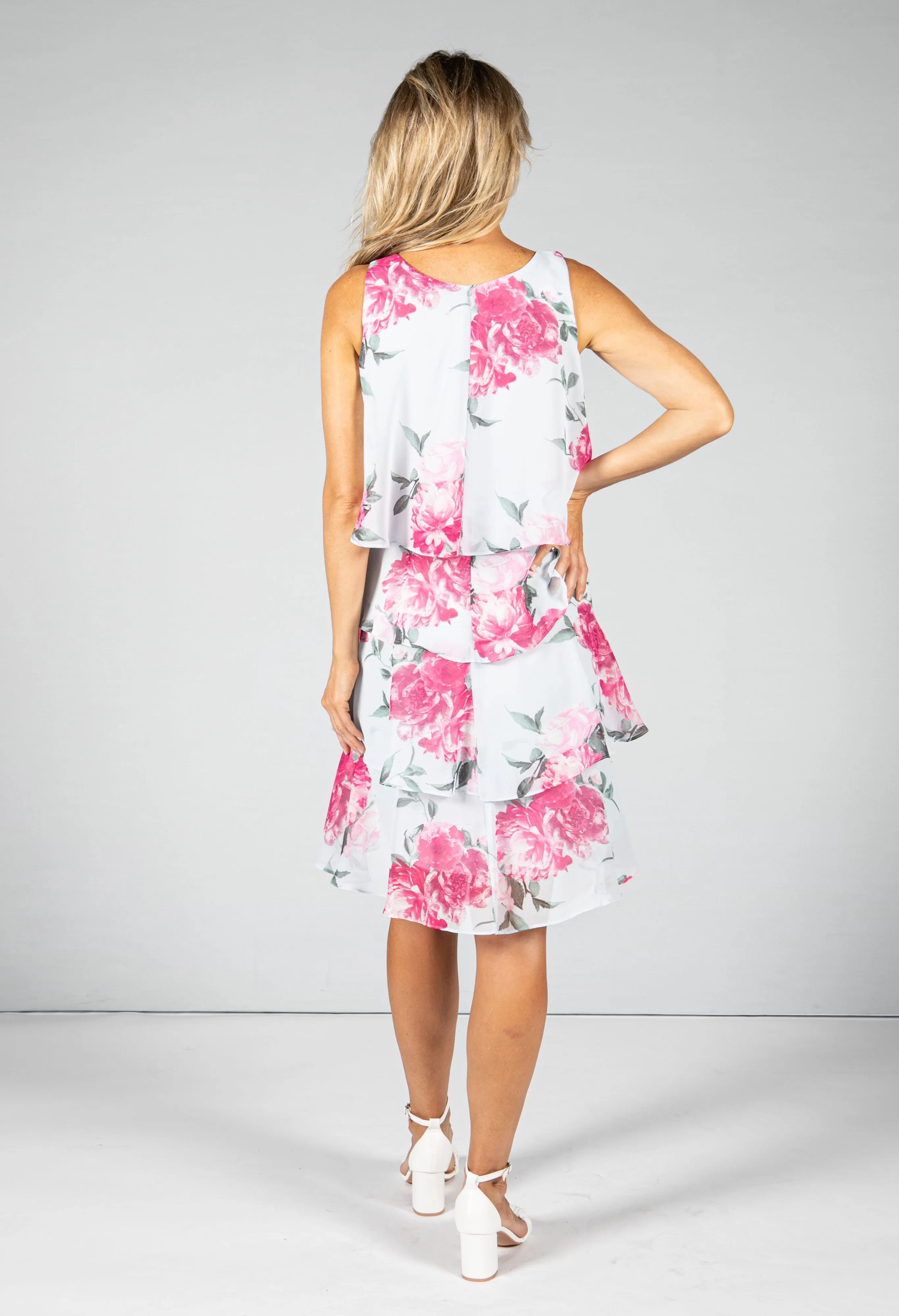 Aloe Tiered Floral Dress