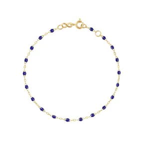 Baby Classic Gigi Lapis bracelet, Yellow Gold, 5.1"