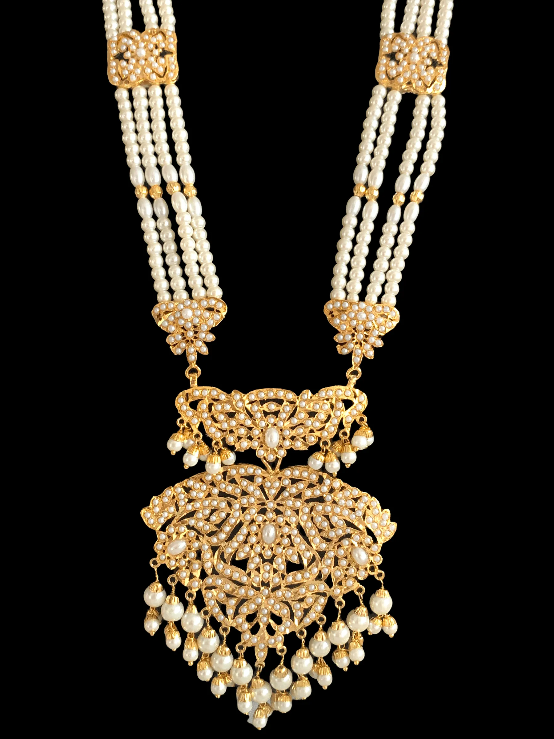 BR9 Filza  bridal set - shell pearls  ( READY TO SHIP )