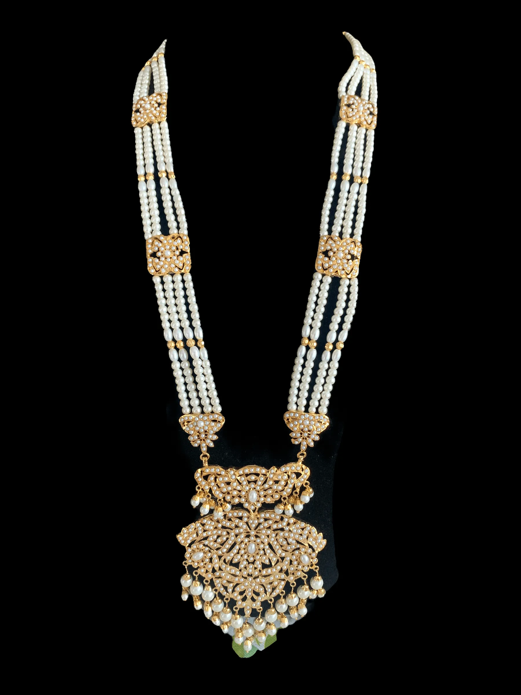 BR9 Filza  bridal set - shell pearls  ( READY TO SHIP )