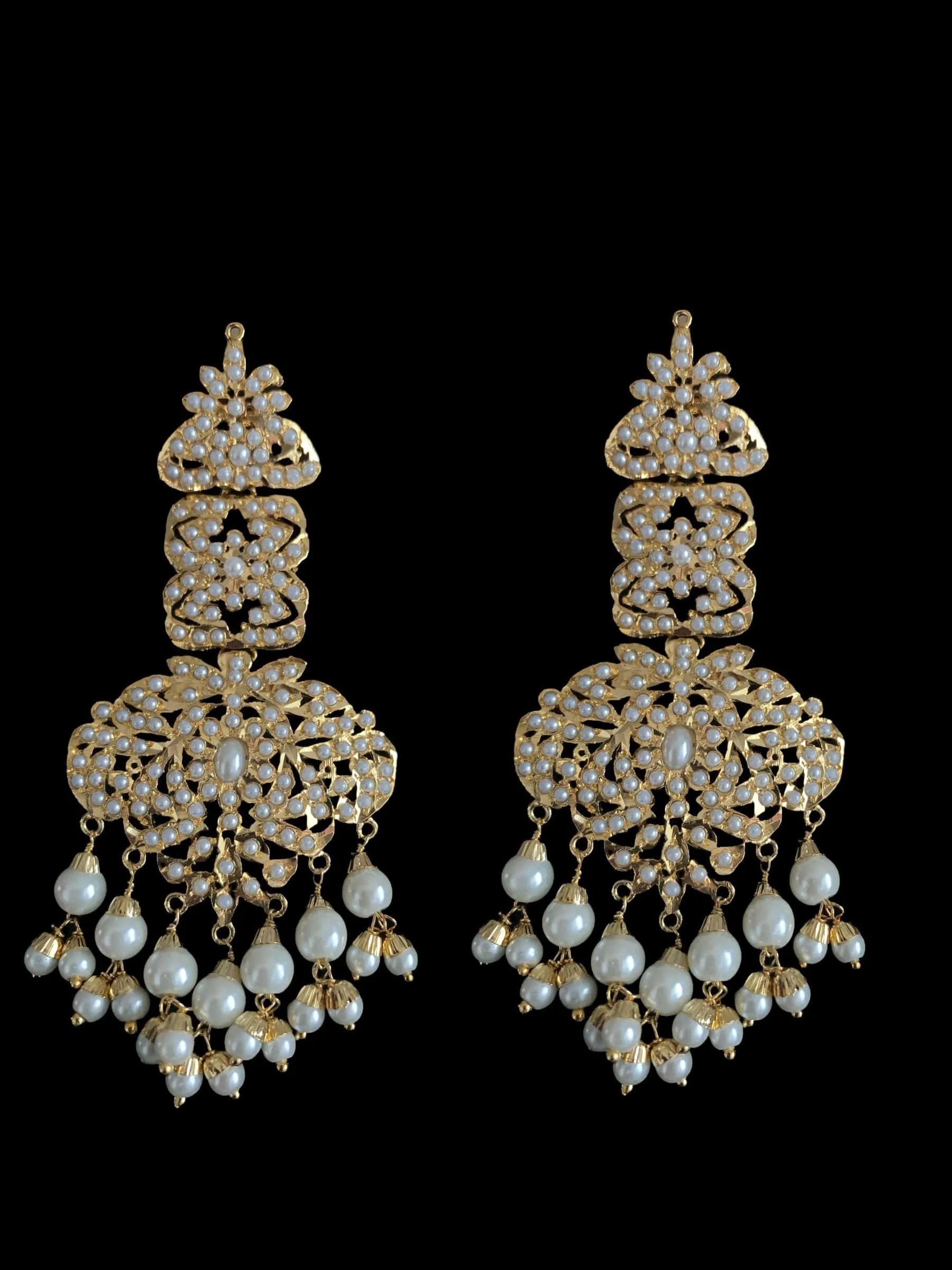 BR9 Filza  bridal set - shell pearls  ( READY TO SHIP )