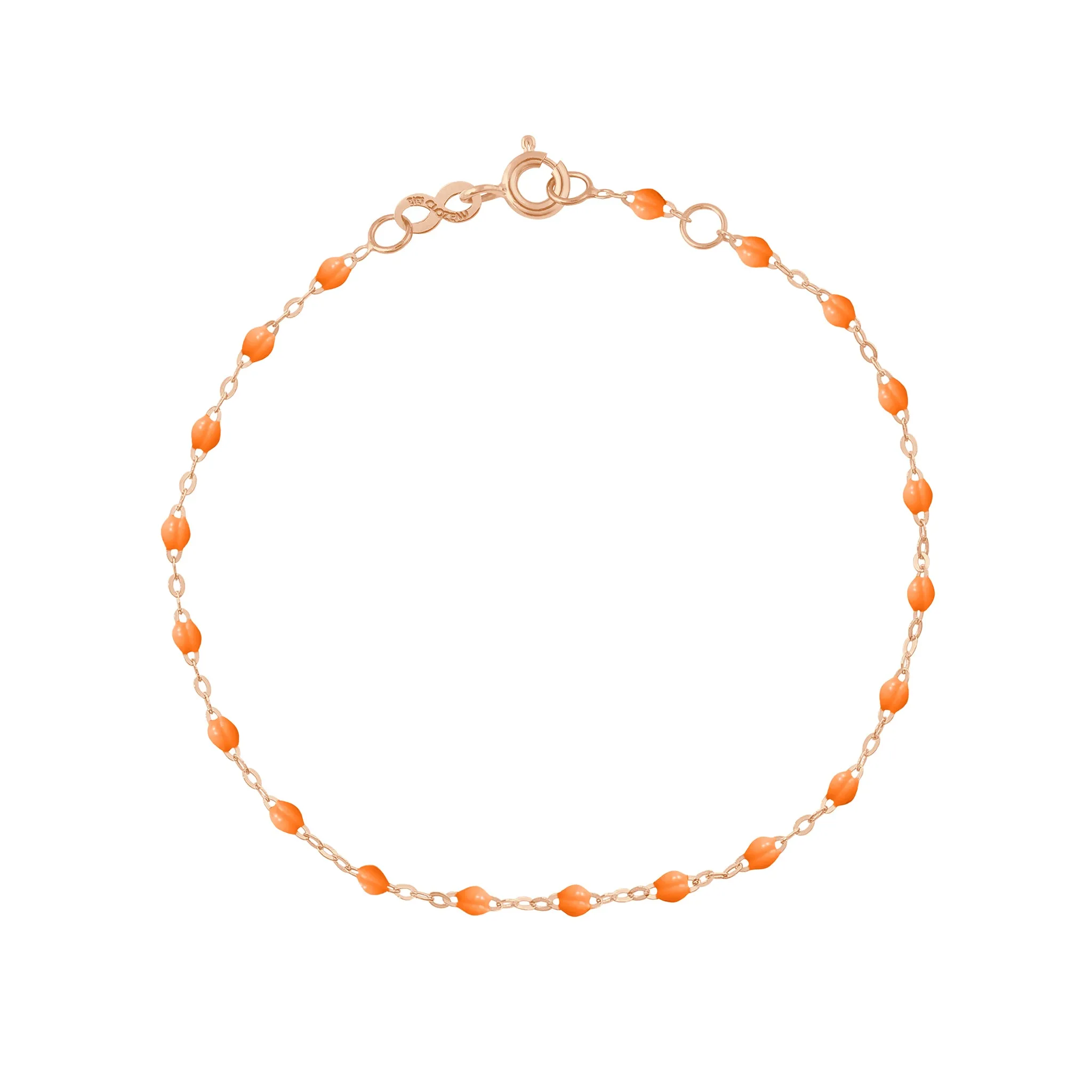 Classic Gigi Mandarine bracelet, Rose Gold, 6.7"