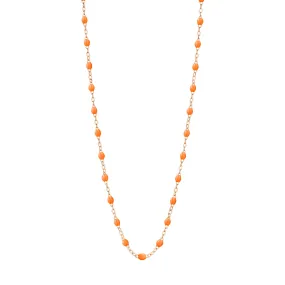 Classic Gigi Mandarine necklace, Rose Gold, 19.7"