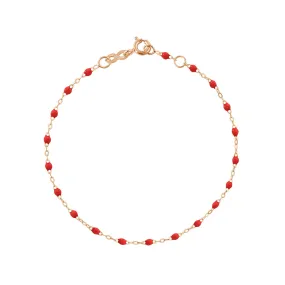 Classic Gigi Poppy bracelet, Rose Gold, 7.5"