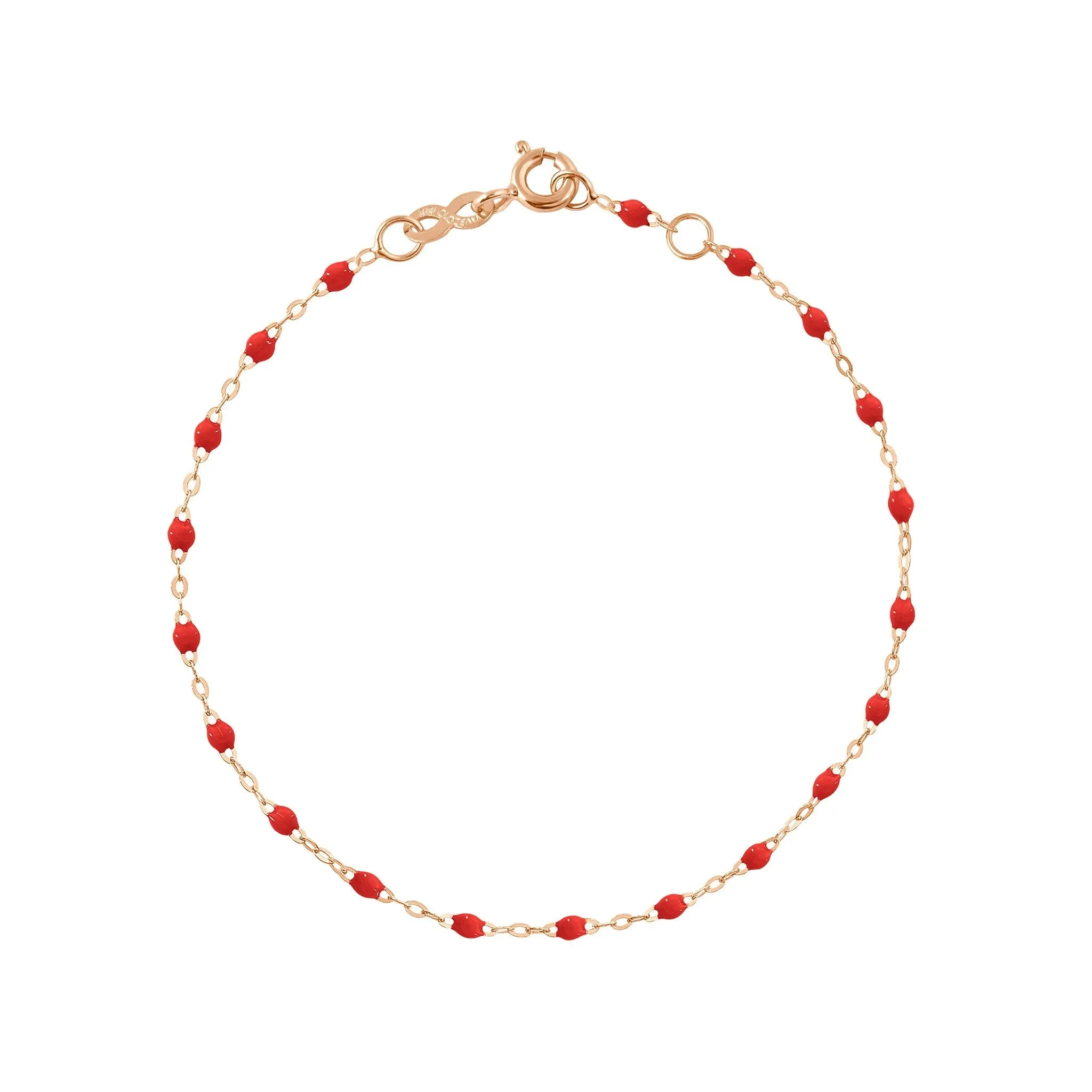 Classic Gigi Poppy bracelet, Rose Gold, 7.5"