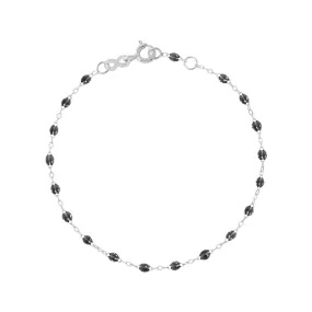 Classic Gigi Quartz bracelet, White Gold, 7.5"