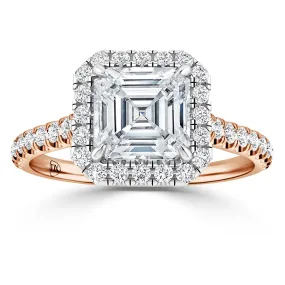 Colette - 18ct Rose Gold - Asscher