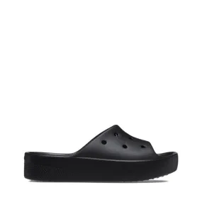 CROCS SANDALO CLASSIC PLATFORM SLIDE W CR208180 NERO