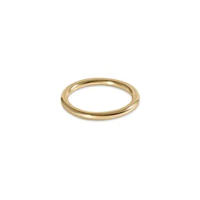 ENewton Ring Sz 6 Classic Gold Band