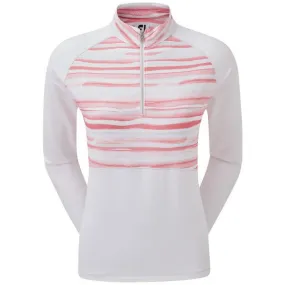 Footjoy Pullover 1/2-Zip en jersey aquarelle