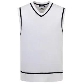 Fraser Knitted Vest White - W23