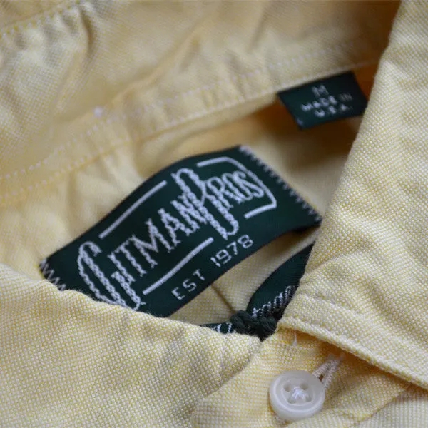 Gitman Vintage - Oxford Shirt - Yellow