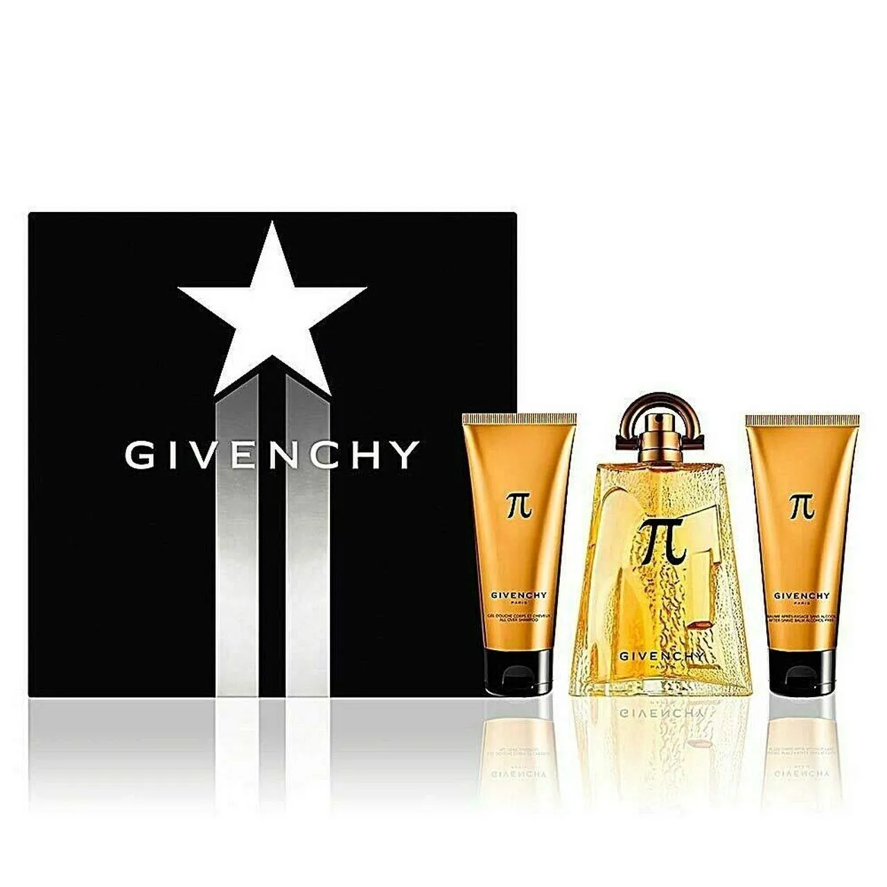 Givenchy Pi Eau de Toilette Spray For Men 3 Piece Set