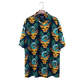 Grateful Dead | 3X - 8X Relaxed Button Down | Tiki Steal Your Face