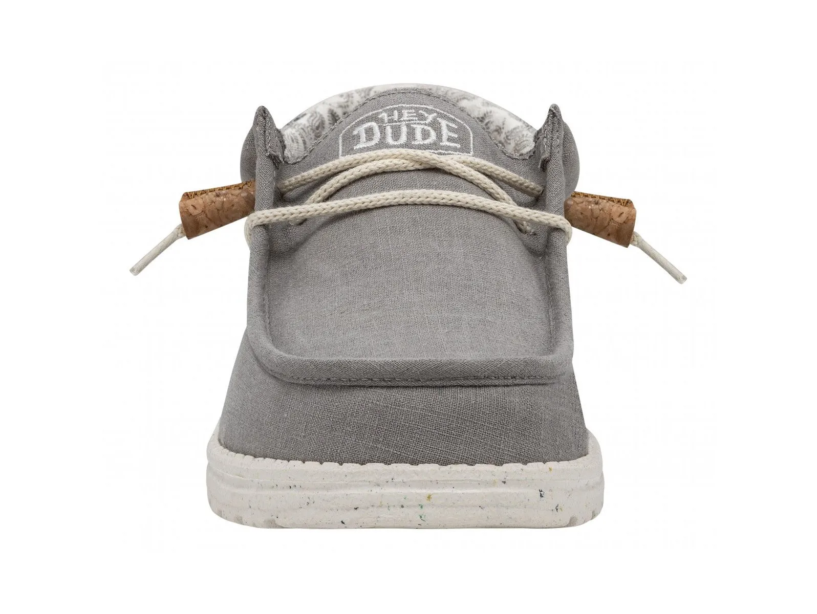 Hey Dude Scarpe Estive Uomo Wally Break Stitch Grey