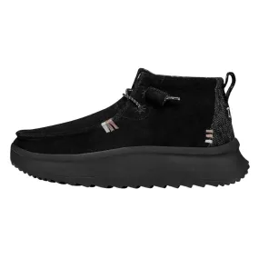 'Hey Dude' Women's Wendy Peak Hi Suede - Black