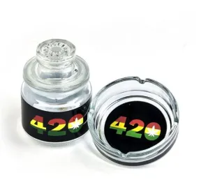 Jar And Ashtray 420