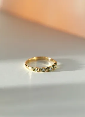 Joshi's sister diamond ring 14k gold