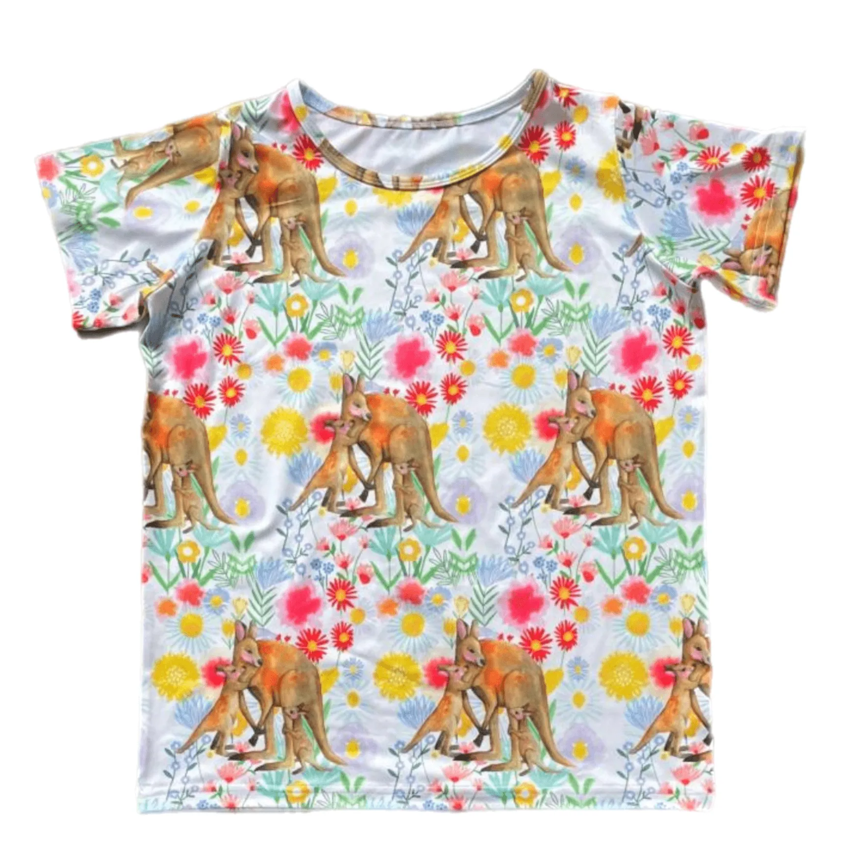 Kangaroo Bloom Women's Tee Shirt