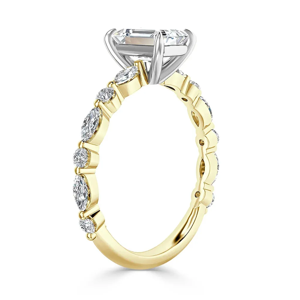 Katerina - 18ct Yellow Gold - Emerald