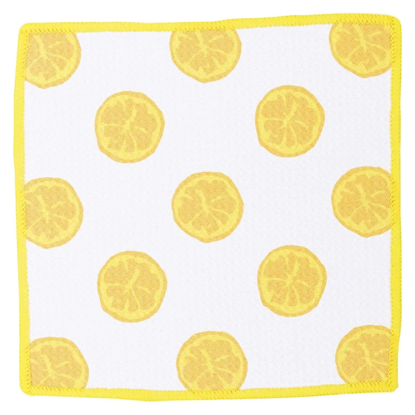 Lemon Slices blu Kitchen Dish Cloths (Set of 3)