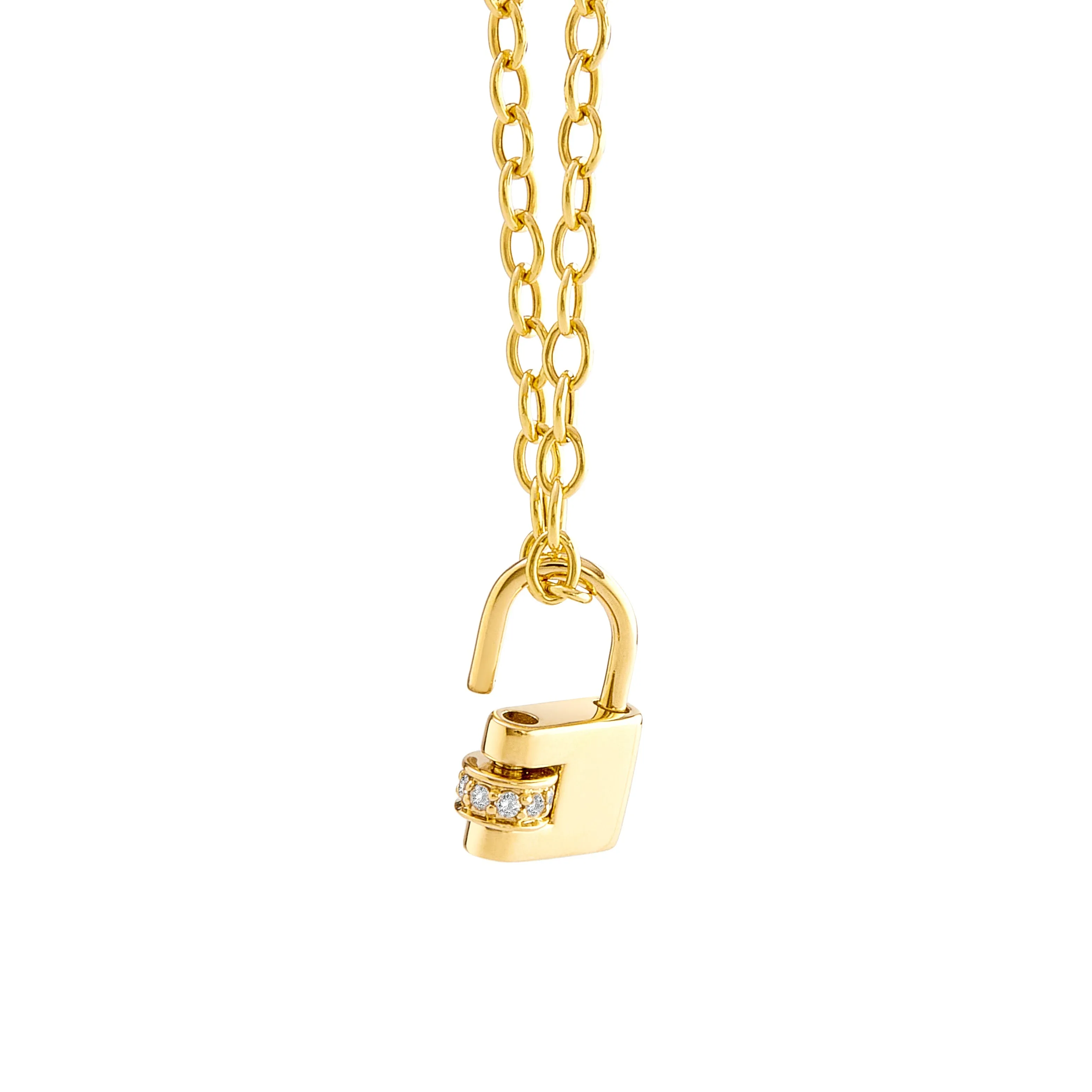 Lock Charm Pendant