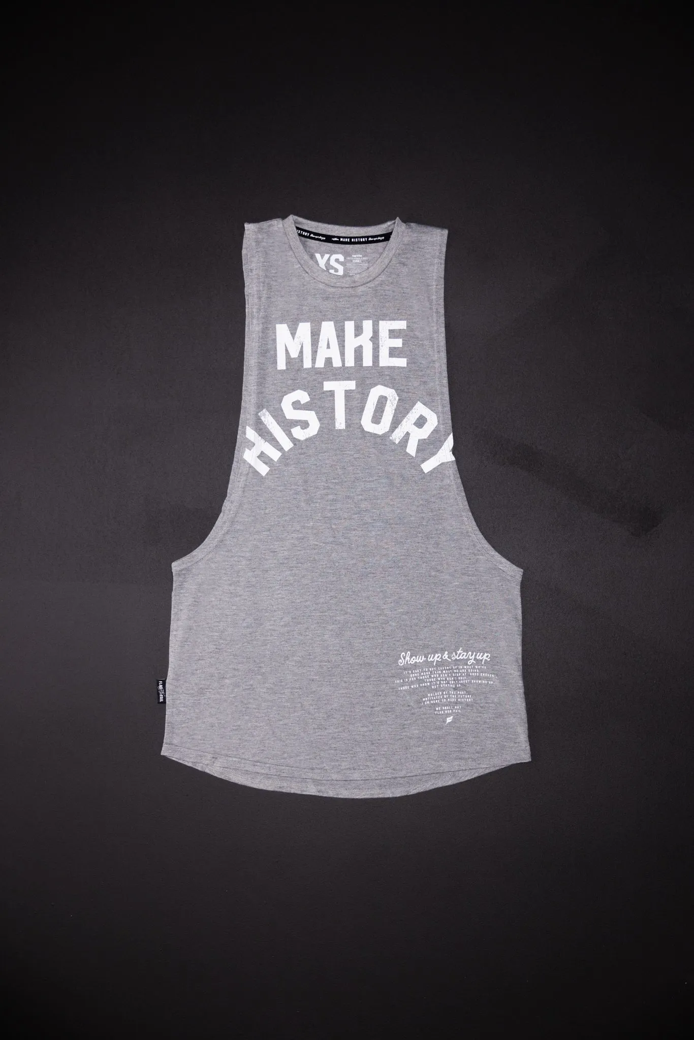 MAKE HISTORY BRO TANK - GREY