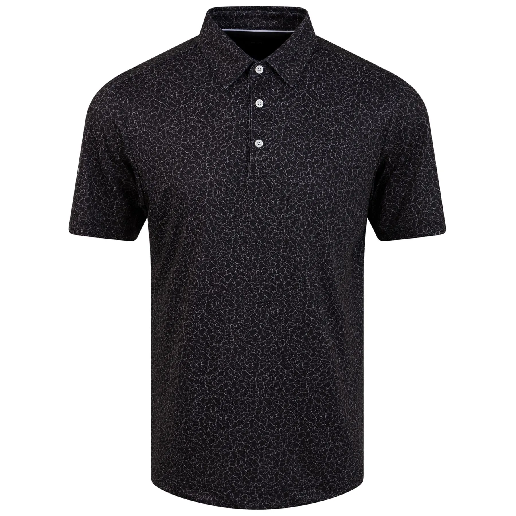 Mani Ventil8  Breathable Regular Fit Polo Black - 2024