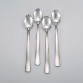 NEW! Satin America Iced Tea Spoon Set Of 4 by Liberty Made in USA 2025S004G