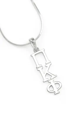 Pi Kappa Phi Classic Sterling Silver Lavaliere