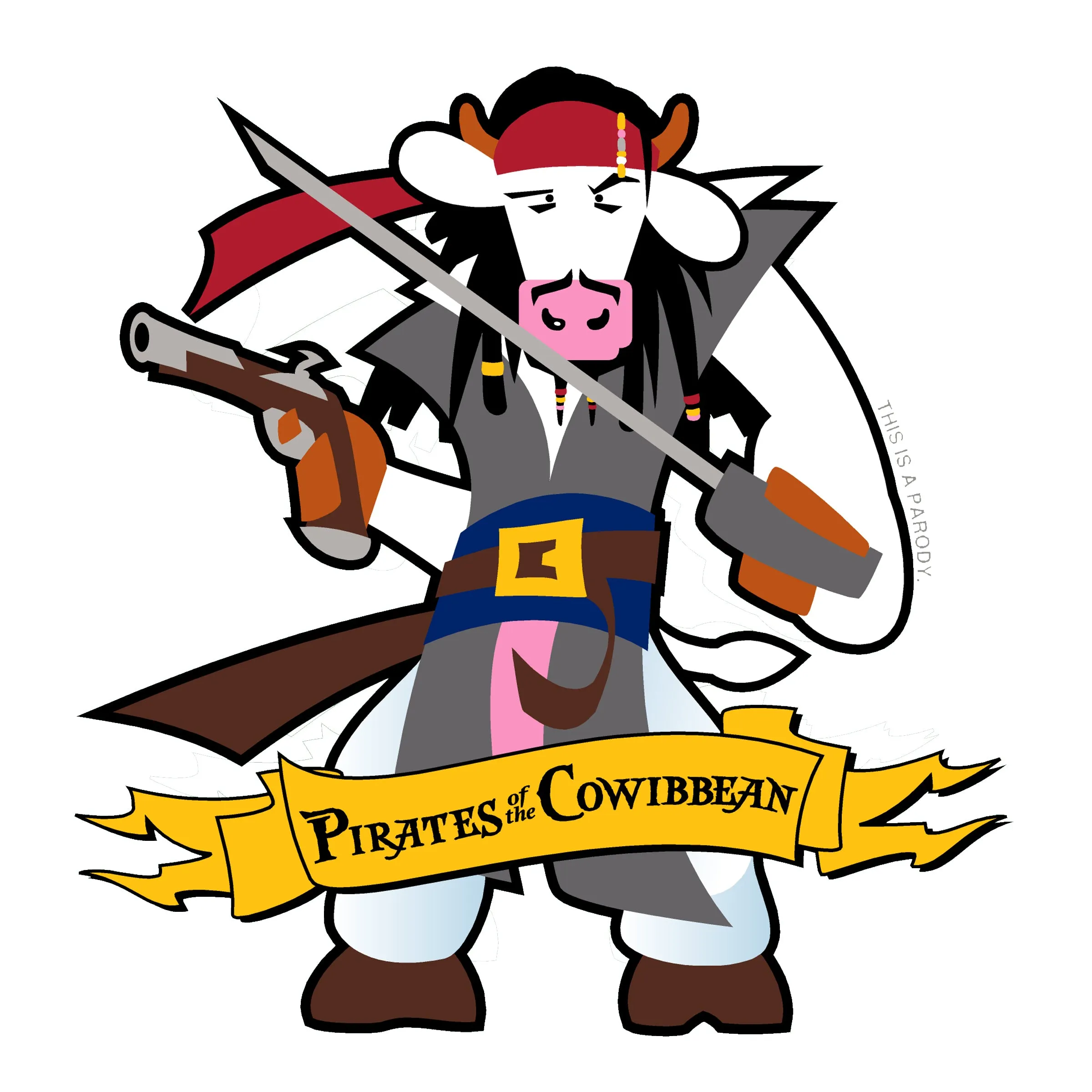 Pirates of the COWibbean COWS Classic T