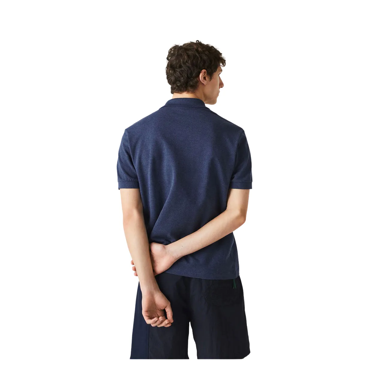 Polo Lacoste Classic Fit Blu Cina Chiné (4JS)