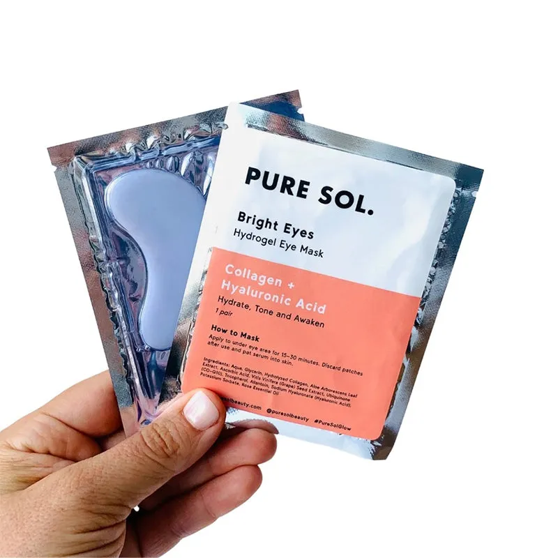 PURE SOL | Bright Eyes Collagen Hydrogel Eye Mask