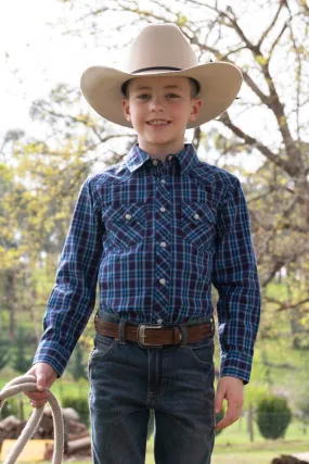 Pure Western Shirt Boys Rowan