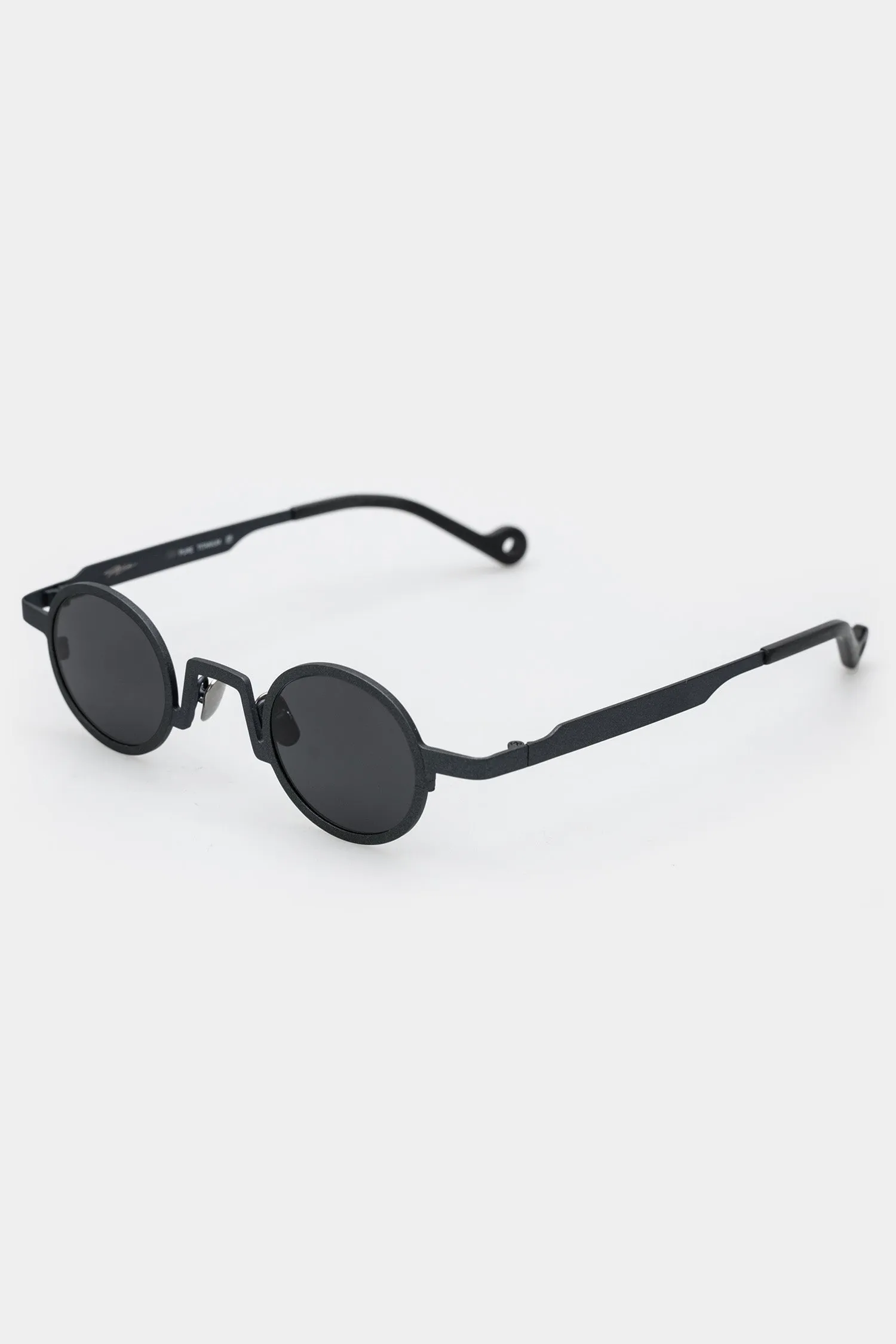 Round Titanium sunglasses