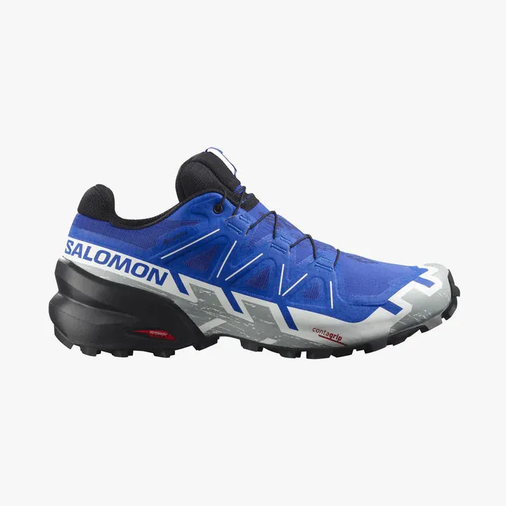 Salomon Speedcross 6 GTX Shoes (Men's) Nautical Blue/Black/White