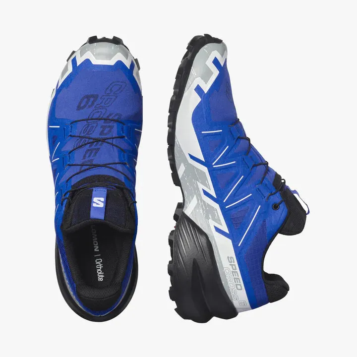 Salomon Speedcross 6 GTX Shoes (Men's) Nautical Blue/Black/White