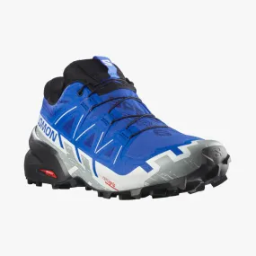 Salomon Speedcross 6 GTX Shoes (Men's) Nautical Blue/Black/White