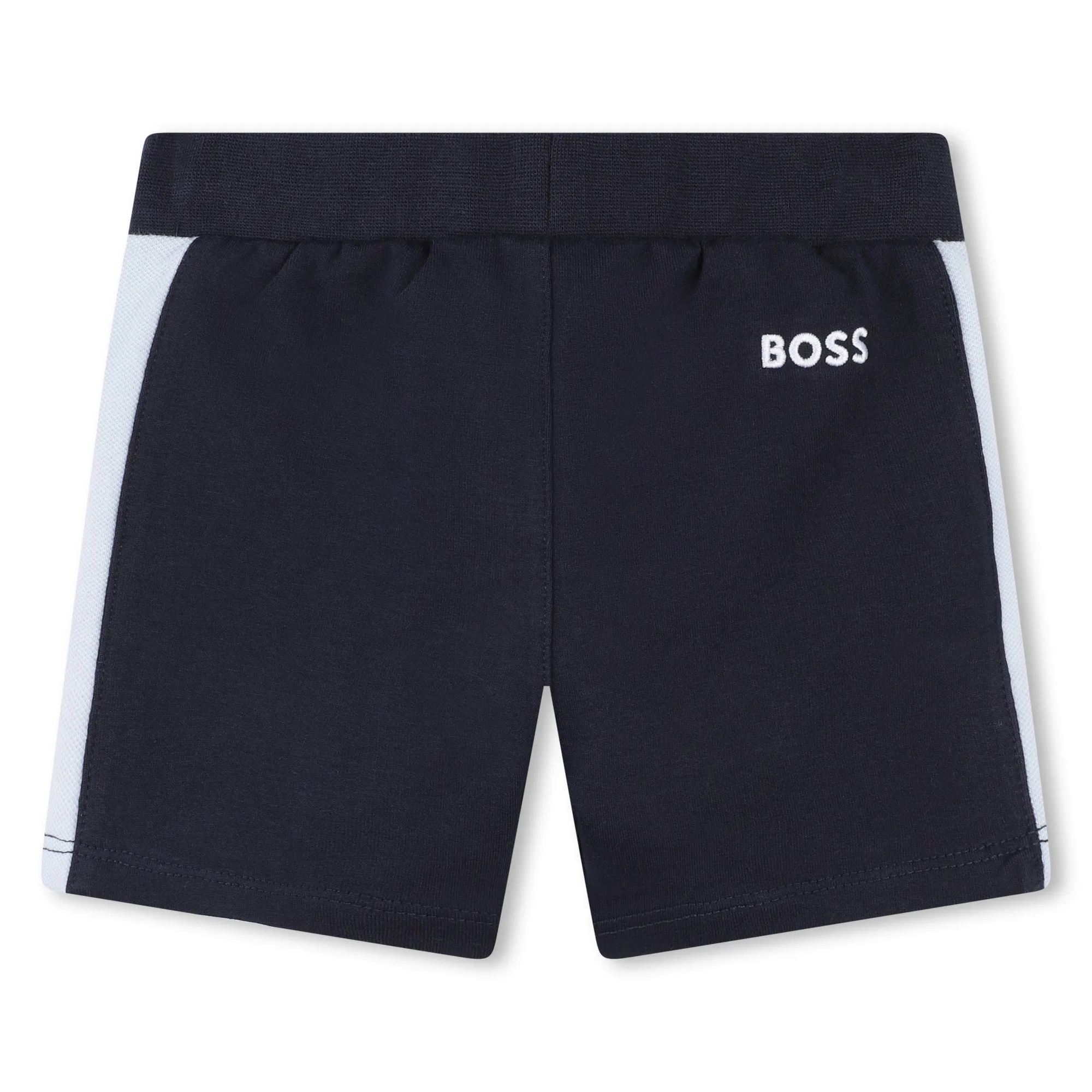 Set de para bebés short con playera Boss azul