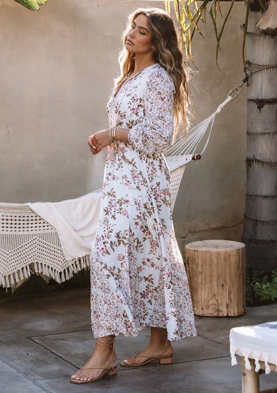 Smocked Waist Maxi Dress