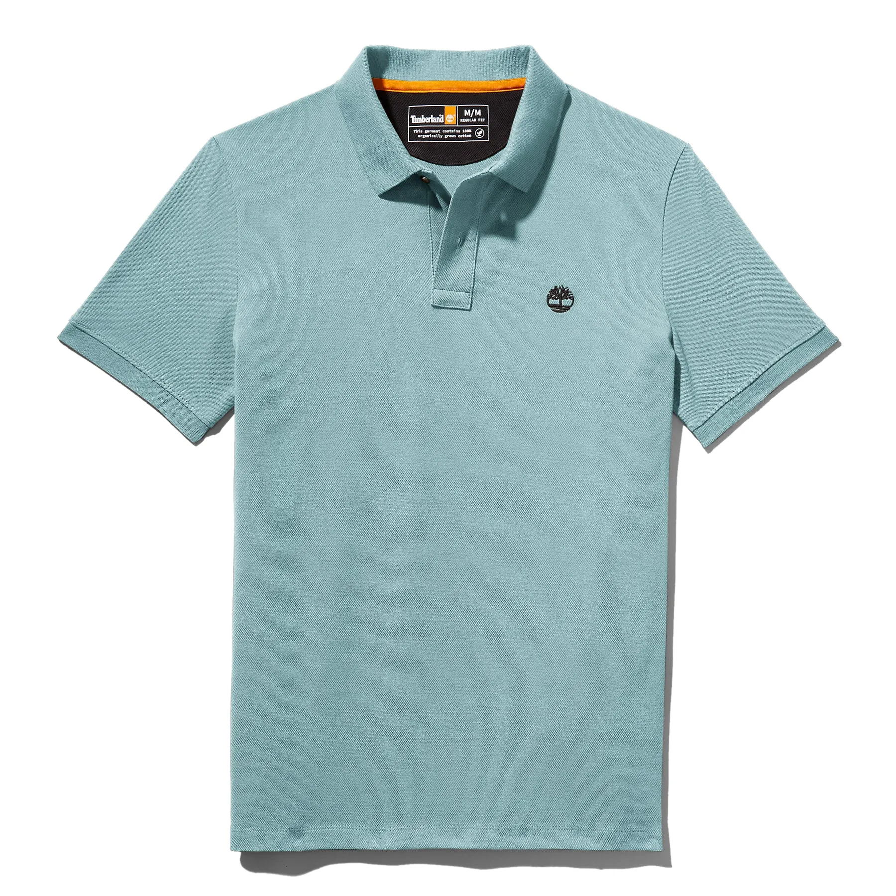 Timberland Mens Millers River Pique Polo T-Shirt - Short Sleeved