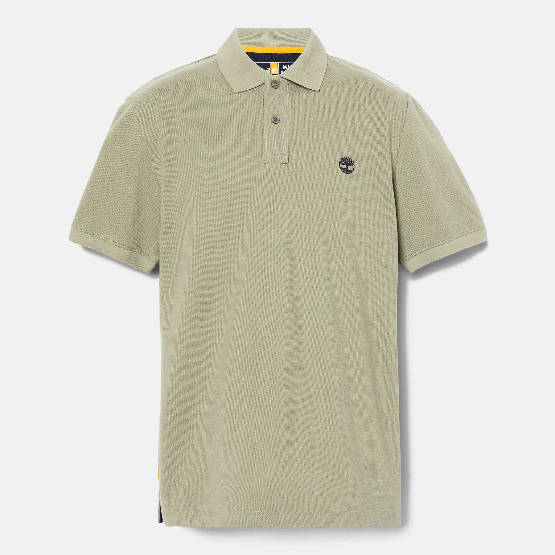 Timberland Mens Millers River Pique Polo T-Shirt - Short Sleeved