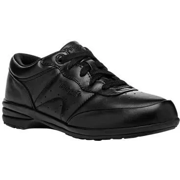 Washable Walker Black Leather Lace Ups