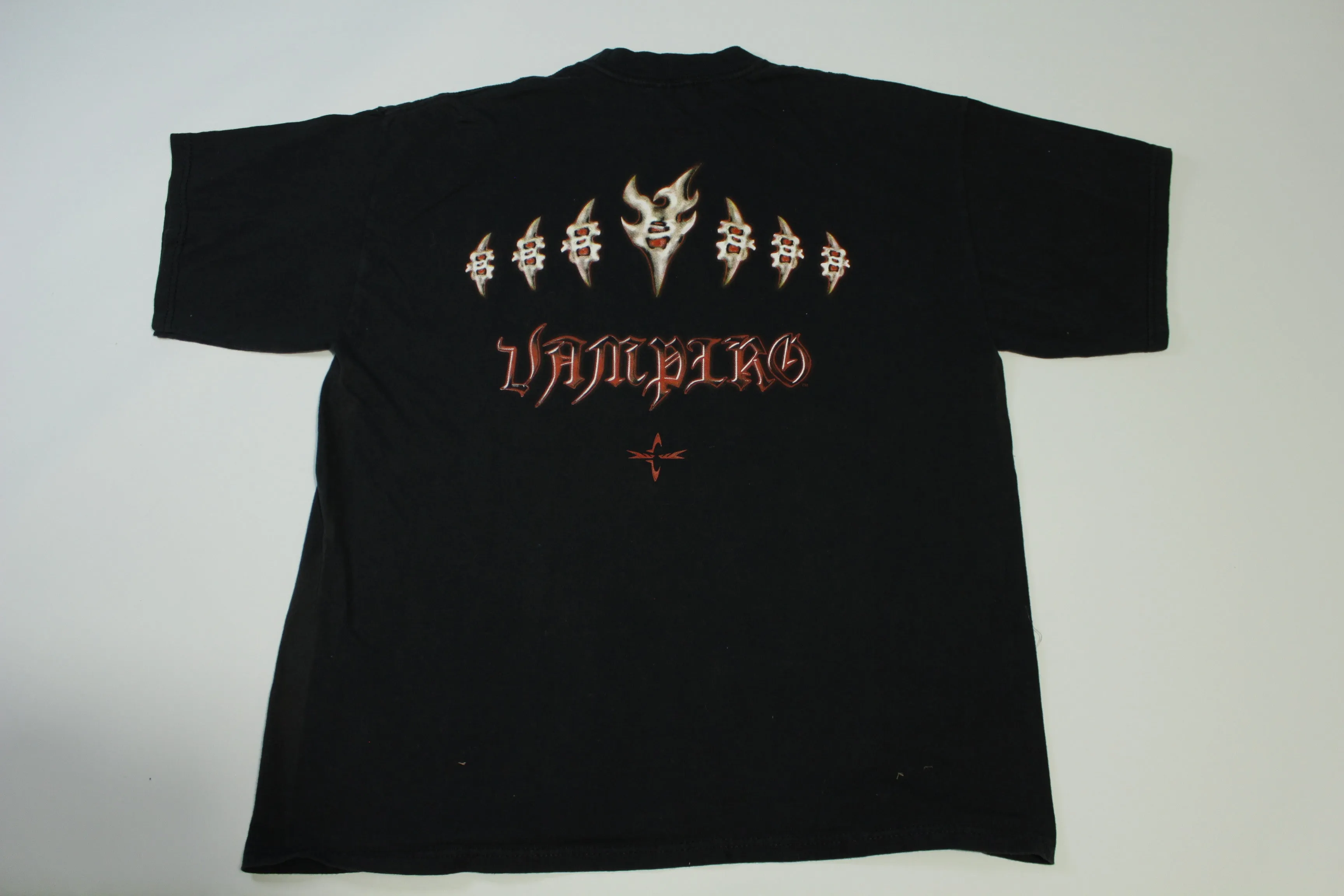 WCW WWE Vampiro Wrestling Rare T Shirt Size Extra Large XL Vintage 1998 Gildan