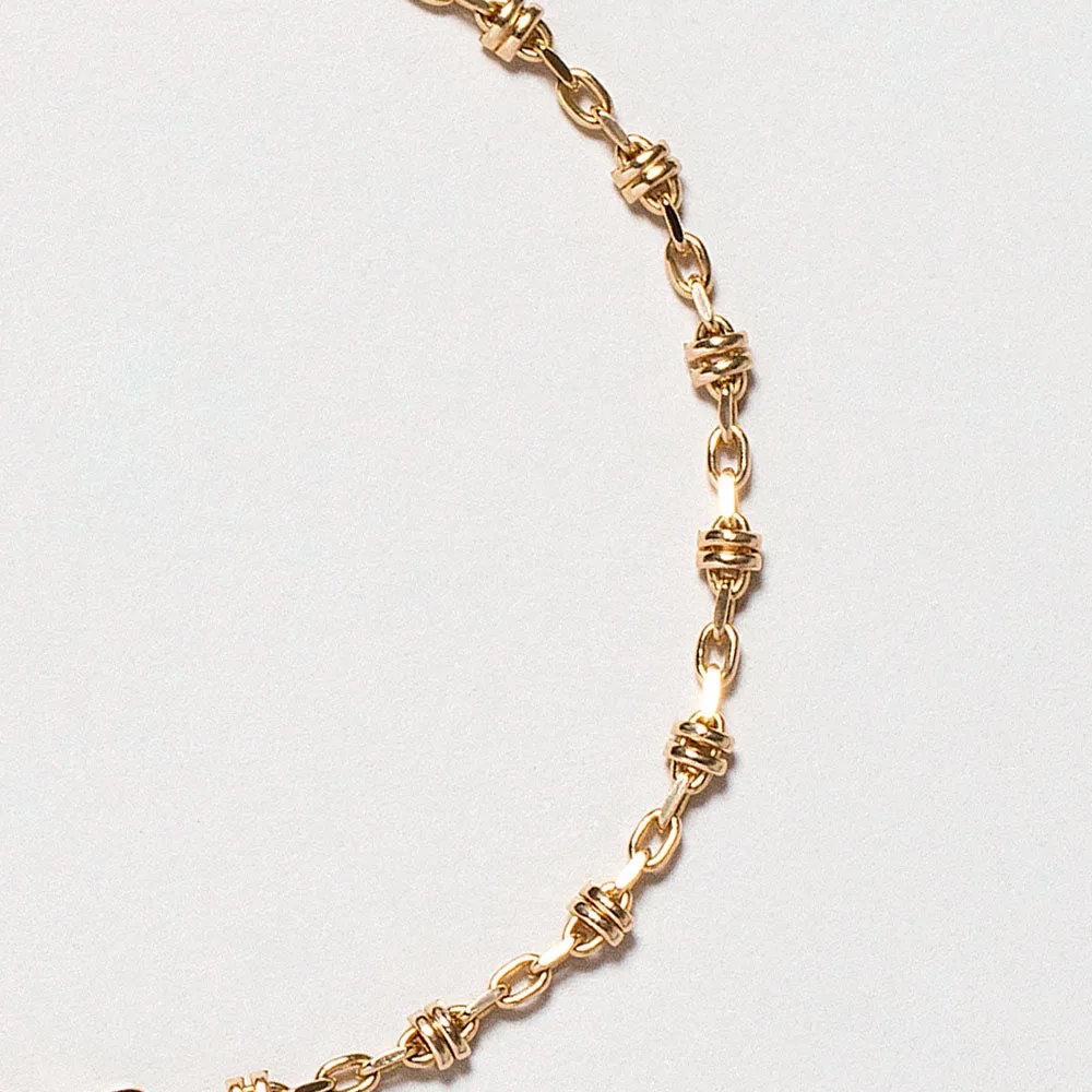 Wrapped Chain Bracelet