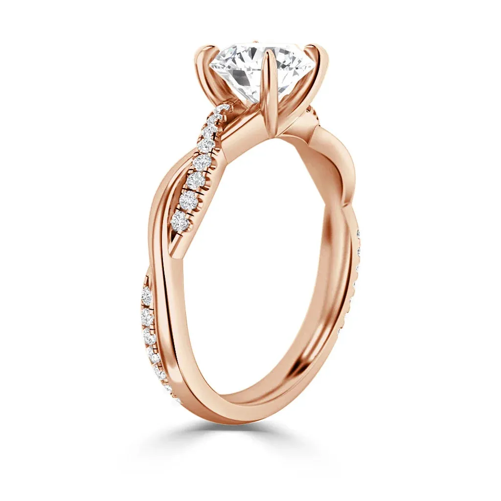 Zinnia - 18ct Rose Gold - Round